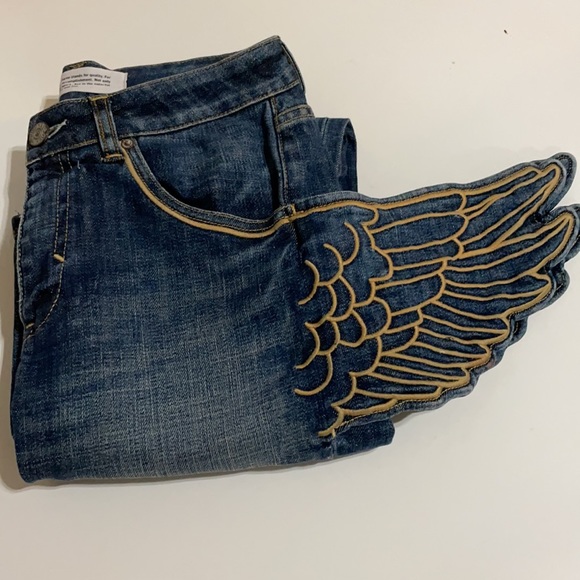 Adidas x Jeremy Scott wings denim jeans rare find 27 - Picture 12 of 13